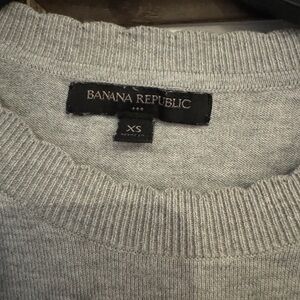 Banana Republic Heather Gray Sweater